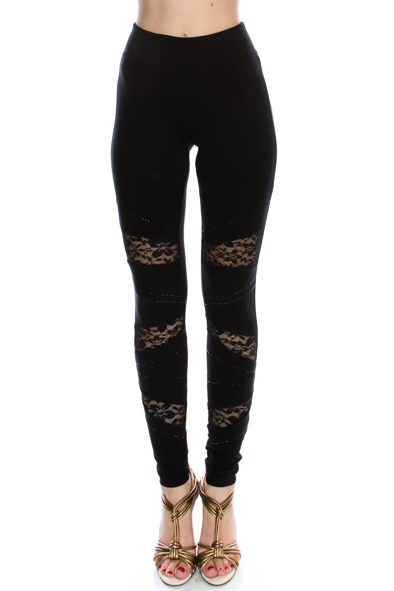 In Stock – Leggings | Turquoise and Dust